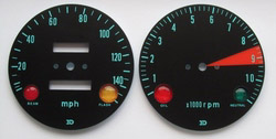 Honda 750 speedometer gauge gace K0 1969-1970